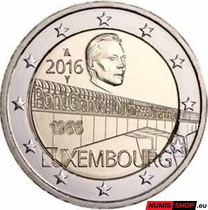 Luxembursko 2 euro 2016 - Most Charlotty - UNC