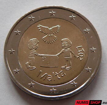Malta 2 euro 2017 - Mier - UNC