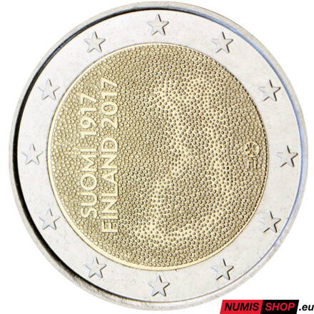 Fínsko 2 euro 2017 - Nezávislosť - UNC 