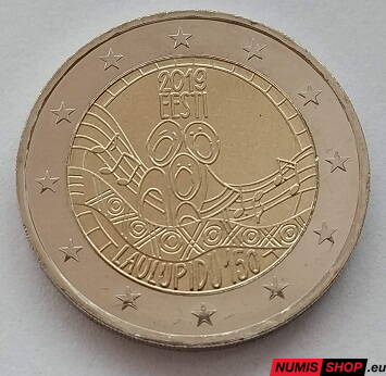 Estónsko 2 euro 2019 - Festival piesní - UNC 