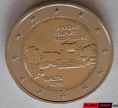 Malta 2 euro 2019 - Ta' Hagrat - UNC
