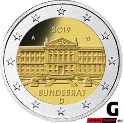 Nemecko 2 euro 2019 - Bundesrat - G - UNC