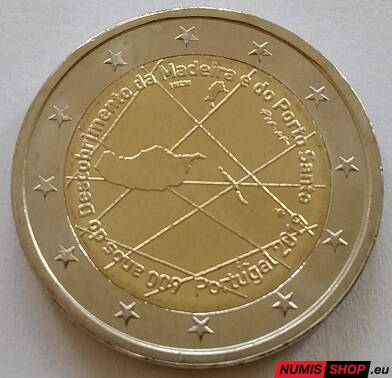 Portugalsko 2 euro 2019 - Madeira - UNC