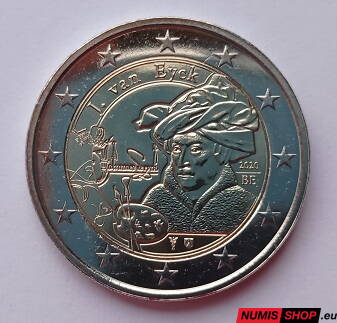 Belgicko 2 euro 2020 - Jan van Eyck - UNC