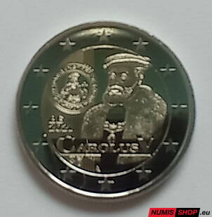 Belgicko 2 euro 2021 - Karol V. - UNC