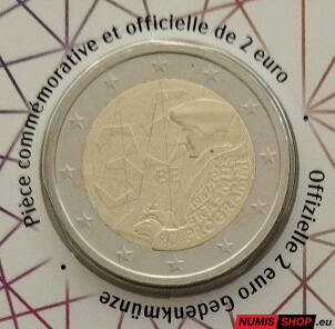 Belgicko 2 euro 2022 - Erasmus - UNC 