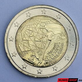Lotyšsko 2 euro 2022 - Erasmus - UNC
