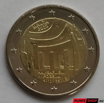 Malta 2 euro 2022- Hypogeum Hal Saflieni - UNC