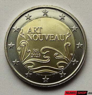 Belgicko 2 euro 2023 - Rok secesie - UNC