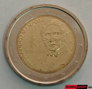 Taliansko 2 euro 2023 - Manzoni - UNC