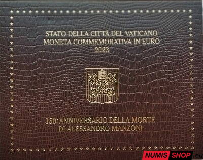Vatikán 2 euro 2023 - Manzoni