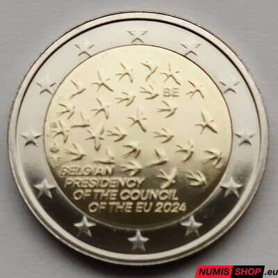 Belgicko 2 euro 2024 - Predsedníctvo - UNC