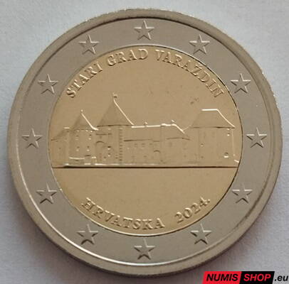 Chorvátsko 2 euro 2024 - Staré mesto Varaždin - UNC