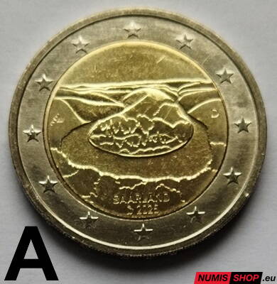 Nemecko 2 euro 2025 - Sársko - A - UNC