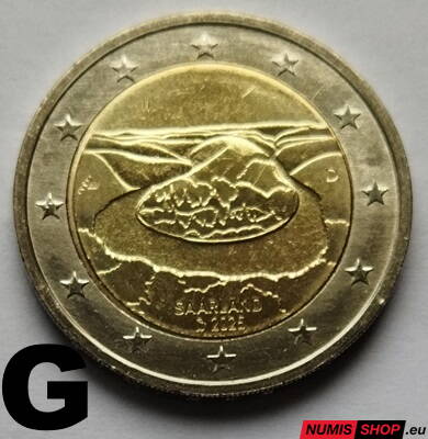Nemecko 2 euro 2025 - Sársko - G - UNC