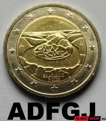 Nemecko 2 euro 2025 - Sársko - komplet 5 ks - UNC