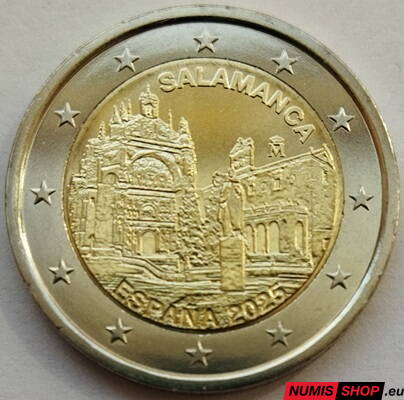 Španielsko 2 euro 2025 - Salamanca - UNC