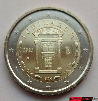 Taliansko 2 euro 2025 - Jubilejný rok - UNC