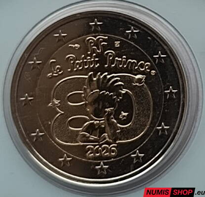 Francúzsko 2 euro 2026 - Malý princ - UNC