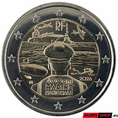 Francúzsko 2 euro 2026 - Marine - UNC