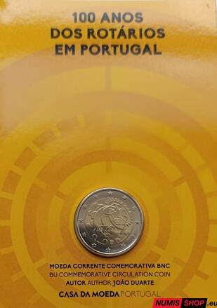 Portugalsko 2 euro 2026 - Rotary - COIN CARD