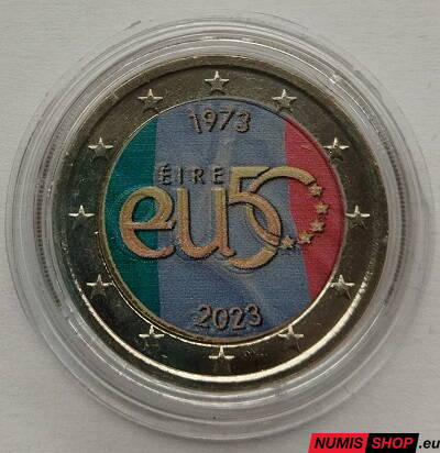 Írsko 2 euro 2023 - Vstup do EÚ - COLOR