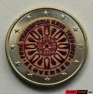 Slovensko 2 euro 2023 - Prvá transfúzia krvi - COLOR