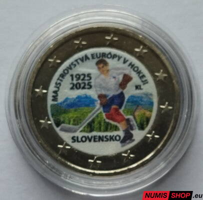 Slovensko 2 euro 2025 - Majstrovstvá Európy v hokeji - COLOR (hory)