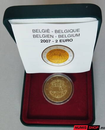 Belgicko 2 euro 2007 - Rímska zmluva - PROOF