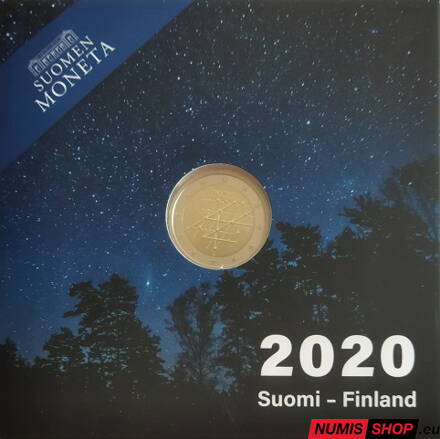 Fínsko 2 euro 2020 - Univerzita Turku - PROOF