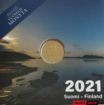 Fínsko 2 euro 2021 - Žurnalistika - PROOF