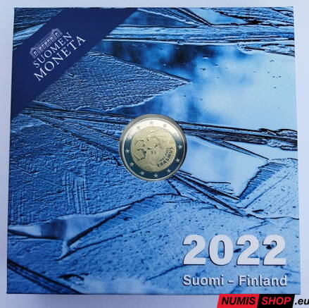 Fínsko 2 euro 2022 - Erasmus - PROOF
