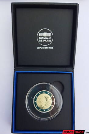 Francúzsko 2 euro 2022 - Erasmus - PROOF