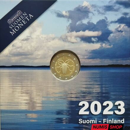 Fínsko 2 euro 2023 - Ochrana prírody - PROOF