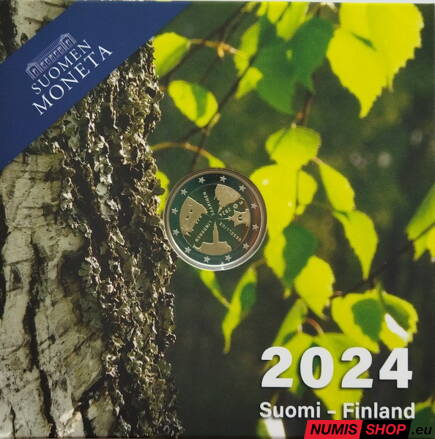 Fínsko 2 euro 2024 - Fínska architektúra - PROOF
