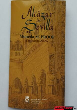 Španielsko 2 euro 2024 - Sevilla - PROOF