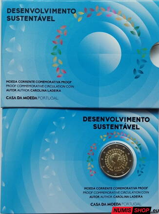 Portugalsko 2 euro 2025 - Udržateľný rozvoj - PROOF
