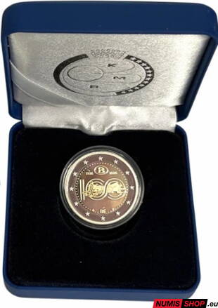 Belgicko 2 euro 2026 - Belgické železnice - REVERSE PROOF
