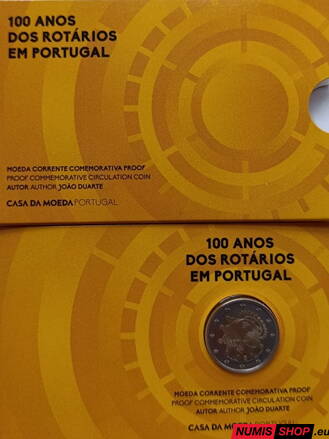 Portugalsko 2 euro 2026 - Rotary - PROOF
