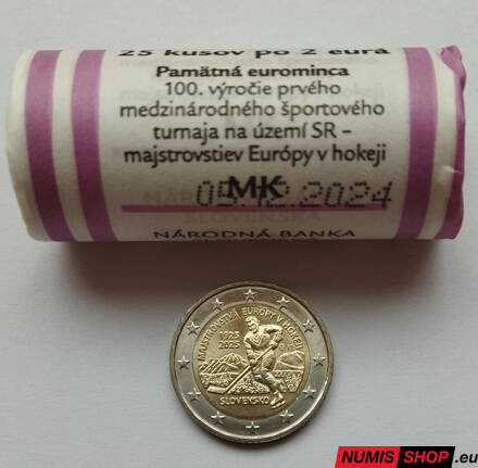 Slovensko 2 euro 2025 - Majstrovstvá Európy v hokeji - rolka / roll