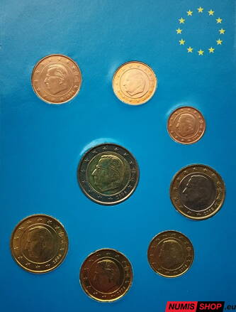 Sada Belgicko 2006 - 1 cent - 2 euro - UNC