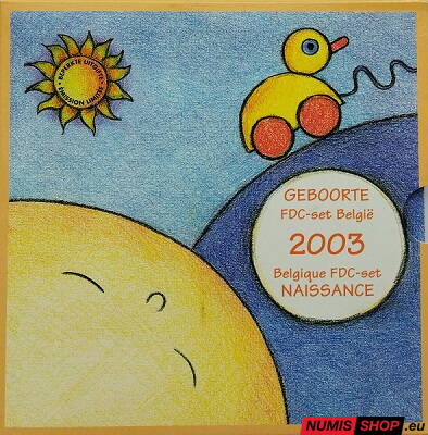 Sada Belgicko 2003 - Narodenie dieťaťa