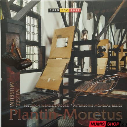 Sada Belgicko 2012 - UNESCO - Plantin-Moretus - COLOR