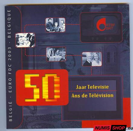 Sada Belgicko 2003 - 50 rokov televízie