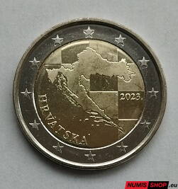 2 euro Chorvátsko 2023 - UNC