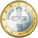 1 euro Cyprus 2015 - UNC 