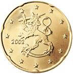 20 cent Fínsko 2010 - UNC