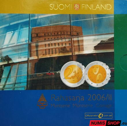 Sada Fínsko 2006 II - Volebné právo + pamätné 2-euro
