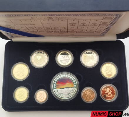 Sada Fínsko 2008 - PROOF (1 x pamätné 2-euro)