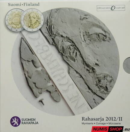 Sada Fínsko 2012 II (2 x pamätné 2-euro)